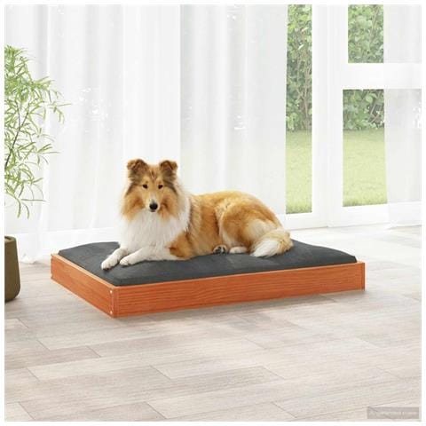 Letto per Cani Marrone cerato 92 x 64 x 9 cm - Foto 2