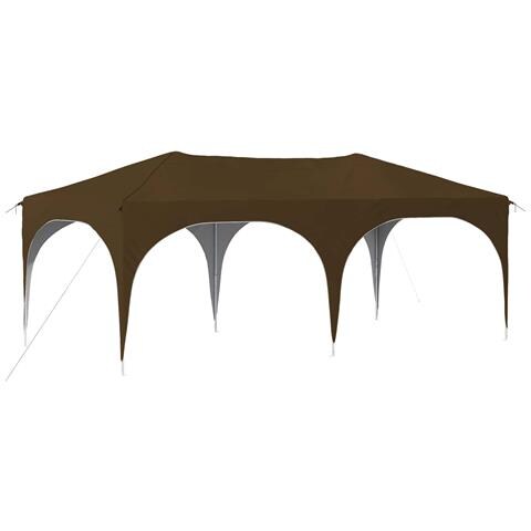 Tenda per feste a pop-up 575 x 288 x 245 cm Tortora - Foto 1