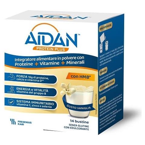 Aidan Protein Plus Vaniglia 14 Bustine - Foto 1