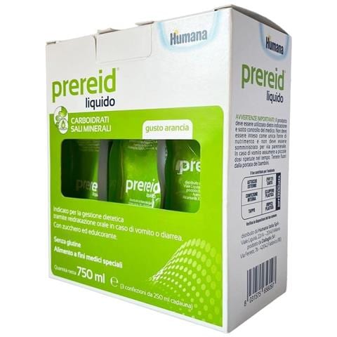 Prereid Liquido 3 Pezzi da 250 ml Humana - Foto 1
