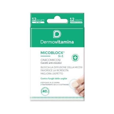 Micoblock Onicomicosi Patch Cerotto Anti Micotico 12 Pezzi - Foto 1