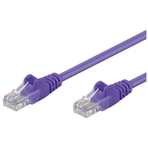 ICOC CCA6U-050-VL - Cavo di rete Patch CCA Cat. 6 Viola UTP 5 m - Foto 1