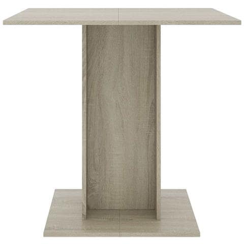 Tavolo da Pranzo Rovere Sonoma 80x80x75cm in Legno Multistrato - Foto 2