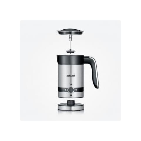 Montalatte SM3584 Capacità 0,2 L Potenza 450 Watt Colore Nero / Acciaio Inossidabile - Foto 2