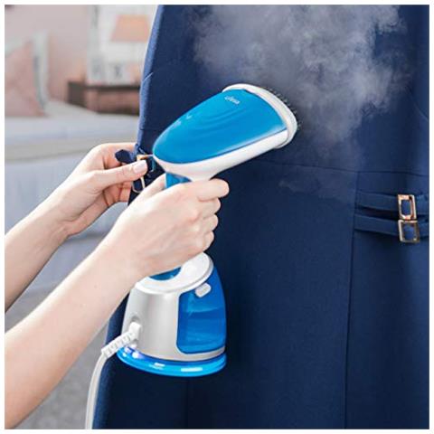 GS1700 Stiratrice Verticale a Vapore Potenza 1700 Watt Colore Blu / Bianco - Foto 2