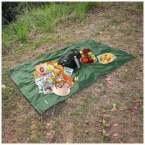 Multifunzionale Leggero Impermeabile Con Cappuccio Escursionismo Escursioni In Bicicletta Della Copertura Della Pioggia Poncio Del Cappotto Di Pioggia Di Campeggio Esterna Della Tenda Mat - Foto 4