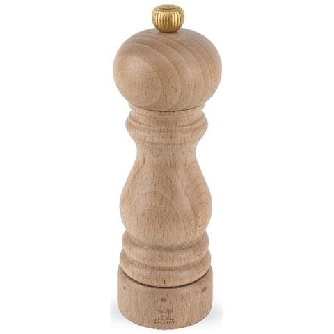 Macina Pepe Manuale 18cm Legno Naturale Con Macinatura Regolabile - 23386 - Foto 1