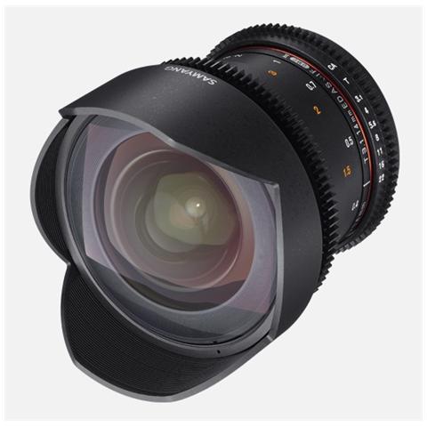 14mm T3.1 VDSLR ED AS IF UMC II, Ultra-ampio, SLR, 14/10, 3,1 - 22, Nikon-AF, Nikon - Foto 1