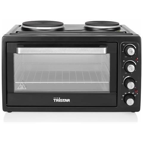 Forno a Convezione con 2 Piastre Cottura 38 L 3100 W Colore Nero - Foto 1