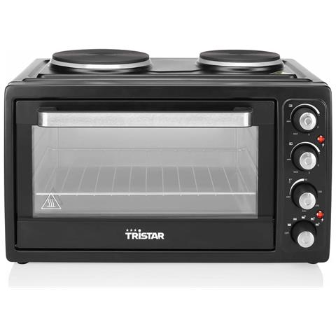 Forno a Convezione con 2 Piastre Cottura 38 L 3100 W Colore Nero - Foto 10