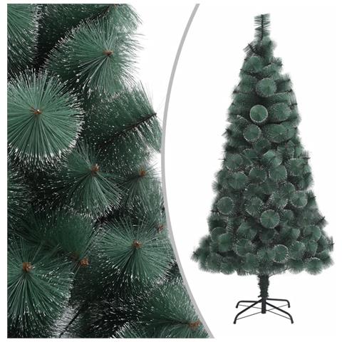 Albero Di Natale Artificiale Con Supporto Verde 240 Cm Pet - Foto 2