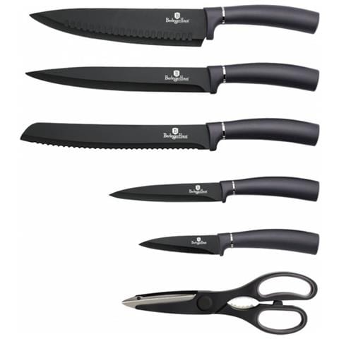 Bh-2600 Set Di Coltelli In Acciaio Inossidabile Da 7 Pezzi Con Supporto - Foto 8