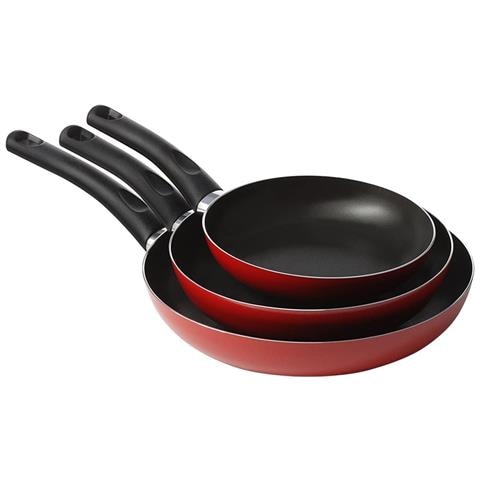 Padelle 'cucina Sano' Set 3 Pezzi Ã? Cm. 18 / 22 / 26 - Foto 2