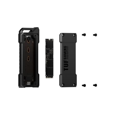 Gaming A1 Box Esterno Per Ssd M. 2 Pcie Nvme M-key 10gbps Type-c Black - Foto 2