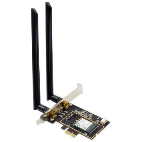 Microconnect Mc-pcie-int7260dual Scheda Di Rete E Adattatore Bluetooth 3000 Mbit/s (pcie Intel 7260 Dual-band - Wireless - Foto 1