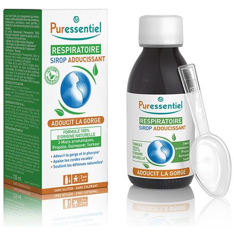 Sciroppo Ammorbidente Per La Gola Respiratoria 125ml Respiratorio Puressenziale - Foto 1