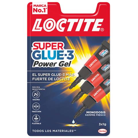 Adesivo Istantaneo Loctite Super Glue-3 Power Gel Mini Trio 3 Unità (1 G) - Foto 1