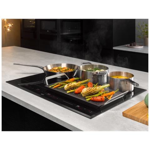 Piano Cottura a Induzione 4 Zone Cottura da 59 cm Colore Nero Potenza 7200W - Foto 11