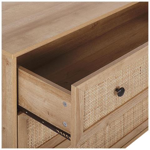 Cassettiera 3 Cassetti Ponca Marrone Chiaro - Foto 2