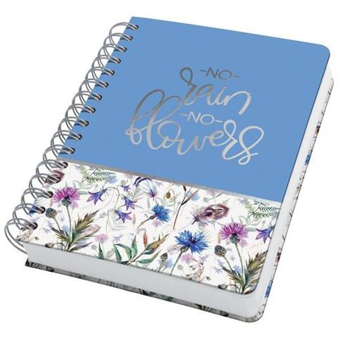 Jn619 Quaderno Per Scrivere A5 240 Fogli Blu, Verde, Viola - Foto 1