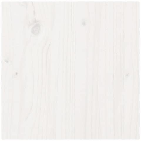 Set Salotto Giardino 5pz con Cuscini Bianco Legno Massello Pino - Foto 2