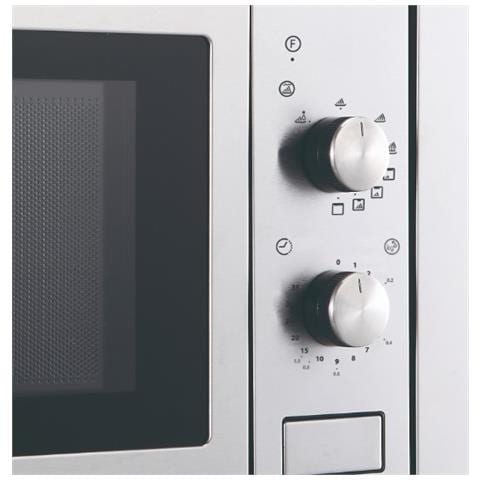 Forno Microonde da Incasso MMA 20 X Grill con Capacità 20 Litri Potenza 800 Watt Colore Acciaio Inox - Foto 2