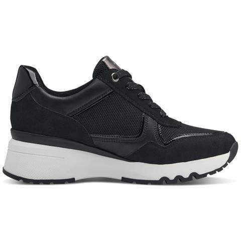 Siris Trainers Sneakers Tessile Scarpe Donna Nero Eu 38, 2-23733-41 098 - Foto 3