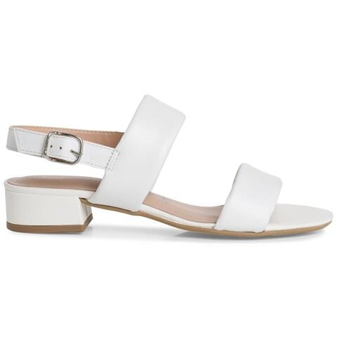 White Casual Open Sandals Sandali Pelle Scarpe Donna Bianco Eu 39, 1-28147-42 100 - Foto 2