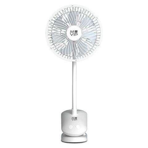 Ventilatore Clip Portatile 5w Diametro 15cm - 4 Velocitâ - Angolo Regolabile Fino A 360 Gradi - Autonomia Fino a 9 Ore - Foto 1