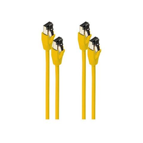 BS08-41062-2 cavo di rete Giallo 7,5 m Cat8.1 F /FTP (FFTP) - Foto 1