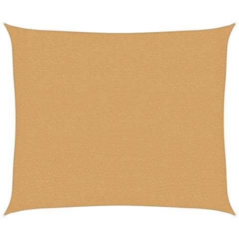 Vela Parasole 160 G/m Rettangolare Sabbia 2,5x3 M In Hdpe - Foto 2