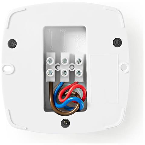 Rilevatore Di Movimento Per Interni Ed Esterni 1200w 360° Da 3 A 2000lux Ip54 8m, Bianco - Foto 2