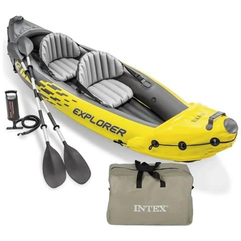 Kayak Gonfiabile Explorer K2 312x91x51 cm 68307NP - Foto 1