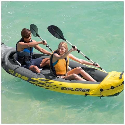 Kayak Gonfiabile Explorer K2 312x91x51 cm 68307NP - Foto 2