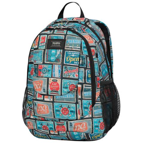 Goctal zaino Zaino scolastico Blu, Rosso Poliestere - Foto 2
