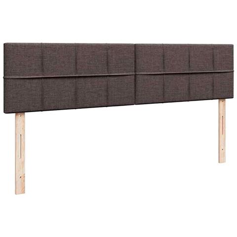 Struttura Letto Pouf con Materassi 180x200 cm in Tessuto - Foto 9