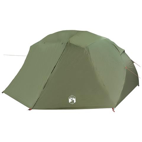 Tenda da pesca Verde oliva Poliestere 7-Persone Durevole - Foto 1