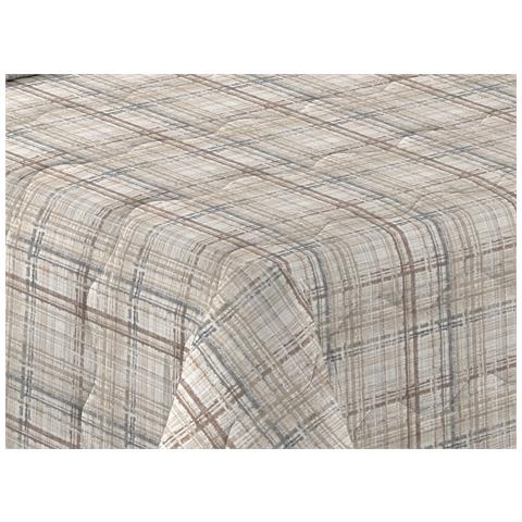 Trapunta Piumone Letto Invernale Imbottita 300gr Scaldanotti Nadia 1 Piazza Beige - Foto 2