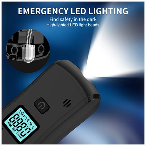 Etilometro Portatile Con Display Lcd - Preciso E Facile Da Usare - Foto 2