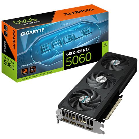 GeForce RTX 5060 EAGLE MAX OC 8G 8GB GDDR7 PCI Express 5.0 - Foto 1