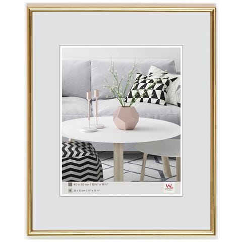 Galeria Cornice In Plastica 40x50 Oro - Foto 1