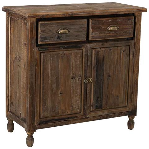 Credenza In Legno Con 2 Ante E 2 Cassetti 90x40x85h Cm - Foto 1