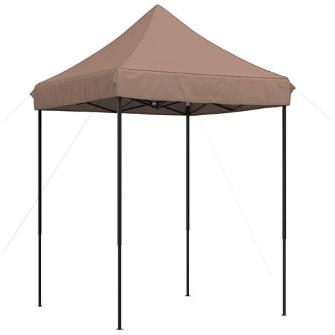 Tenda Party Marrone 200 x 200 x 306 cm Tessuto Oxford - Foto 1