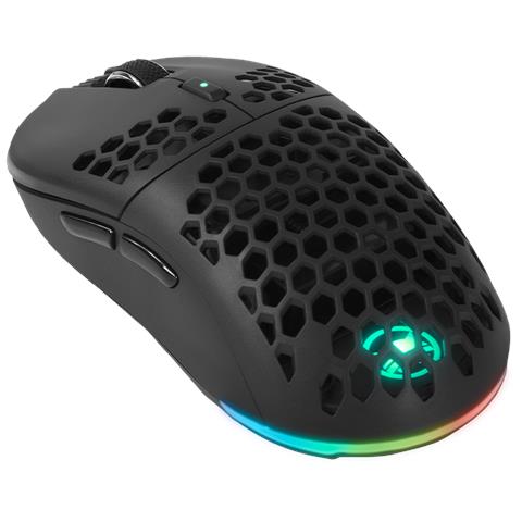 PX71 mouse Gaming Ambidestro RF Wireless + USB Type-A Ottico 16000 DPI - Foto 1