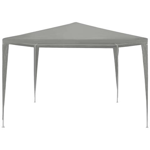 Tenda Party Grigio chiaro 300 x 300 x 255 cm PE e Acciaio - Foto 2