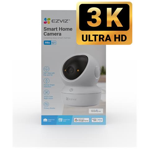 H6c G1 3K Sferico Telecamera di sicurezza IP Interno 2880 x 1620 Pixel Soffitto /Parete /scrivania - Foto 39