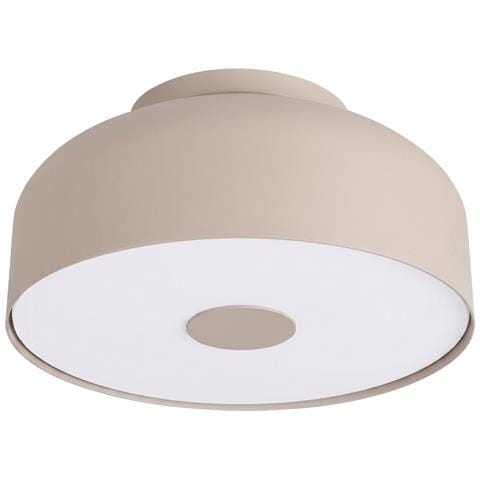 Plafoniera Omiq Tortora Sl. 2279 - Moderno Plafoniere Taupe 15x30x30 Cm - Foto 1