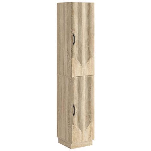 Set di armadi 2 pcs Rovere Sonoma Legno ingegnerizzato - Foto 1