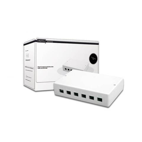 Box 6 Porte Per Connettori Jack Di Rete Esterno - Foto 1