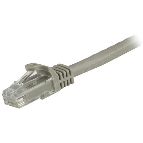 Cavo di rete CAT 6 - Cavo Patch Ethernet RJ45 UTP Grigio da 10m antigroviglio - cavo gigabit categoria 6 - Foto 2
